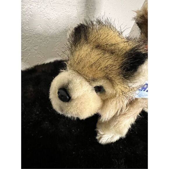 Kipmik Alaskan Malamute Plush Dog Stuffed Animal Husky Brown 8in - Picture 1 of 4